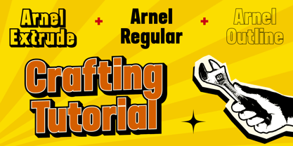 Arnel Font Poster 11