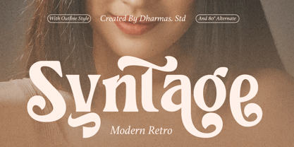 Syntage Font Poster 1