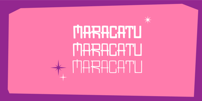 Maracatu Font Poster 2