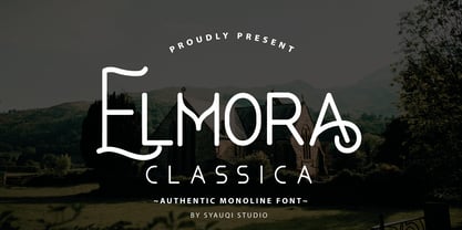 Elmora Classica Font Poster 1