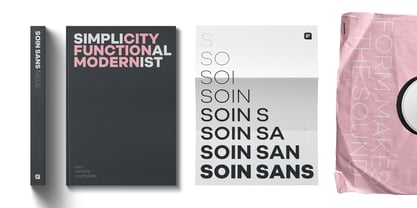 Soin Sans Neue Font Poster 2