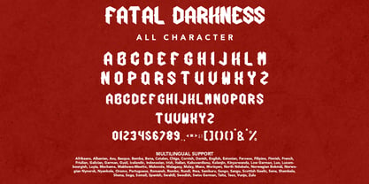 Fatal Darkness Fuente Póster 8