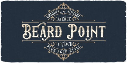 Beard Point Font Poster 1