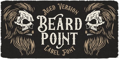Beard Point Font Poster 3