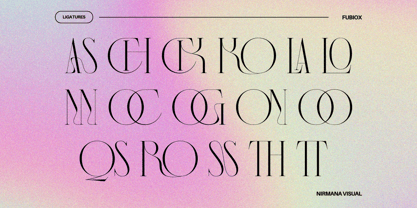 Fubiox Font Poster 9