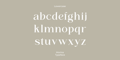 Morina Font Poster 13