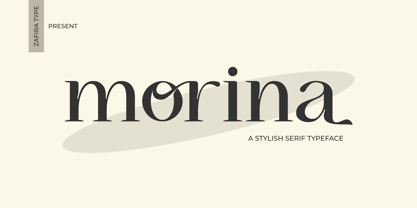 Morina Font Poster 1