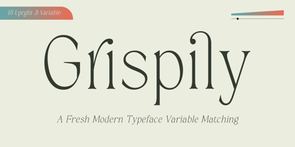 Grispily Font Poster 1