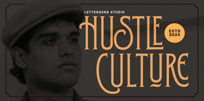 Hustle Culture Font Poster 2