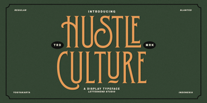 Hustle Culture Font Poster 1