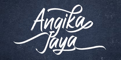 Angika Jaya Font Poster 1