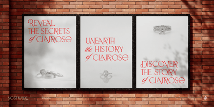 Al Nostrade Font Poster 8