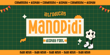 Manopidi Font Poster 1