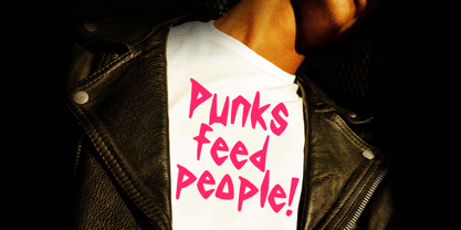 Punk Rockstar Font Poster 4