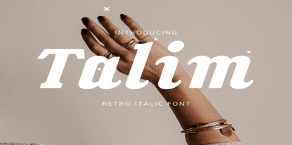 Talim Font Poster 1