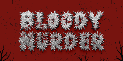 Death Prison Font Poster 3