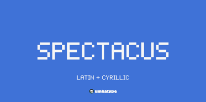 Spectacus Font Poster 11