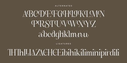 Cathiren Font Poster 8