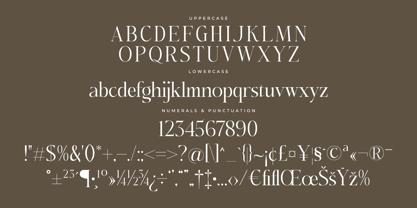 Cathiren Font Poster 7