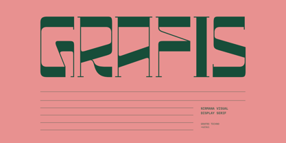 Grafro Techno Font Poster 4