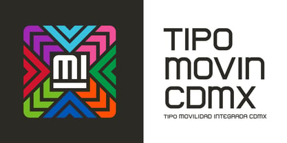 Tipo Movin CDMX Font Poster 1
