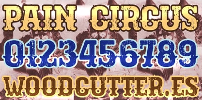 Pain Circus Font Poster 6