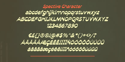Spective Font Poster 8