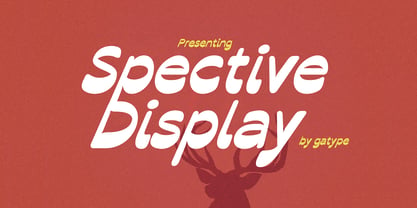 Spective Font Poster 1