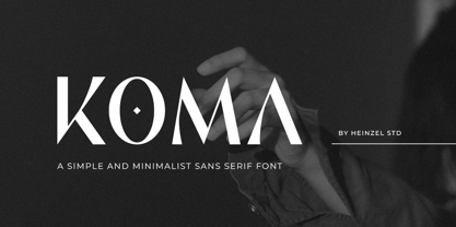 Koma Font Poster 1