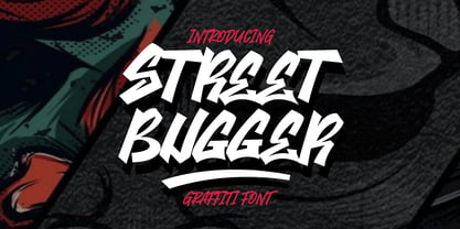 Street Bugger Font Poster 1