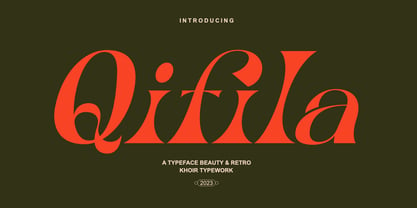 Qifila Font Poster 1