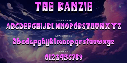 The Kanzie Font Poster 7