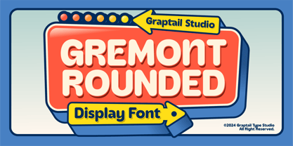 Gremont Font Poster 1