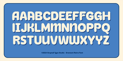 Gremont Font Poster 2