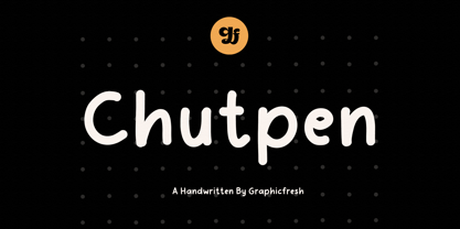 Chutpen Font Poster 1