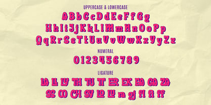 Ausyeik Font Poster 9