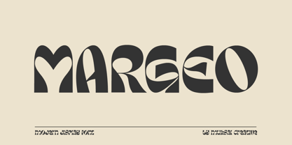 Margeo Font Poster 1