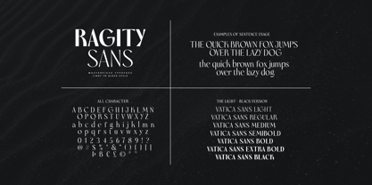 Ragity Font Poster 7