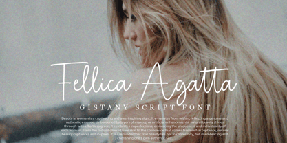 Gistany Font Poster 4