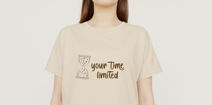 Rustic Time Font Poster 6