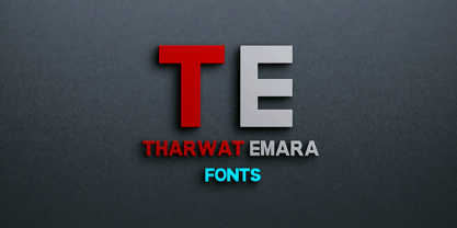 TE Tharwat Emara2 Font Poster 1