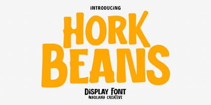 MC Hork Beans Font Poster 1