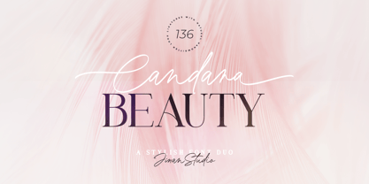 Candara Beauty Font Poster 1