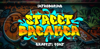 Street Breaker Font Poster 1