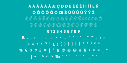 Squid Pop Font Poster 8