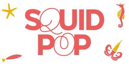 Squid Pop Font Poster 1