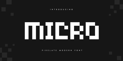 Micro Font Poster 1