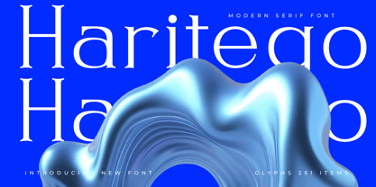 Haritego Font Poster 1