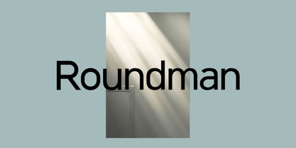 Roundman Font Poster 1