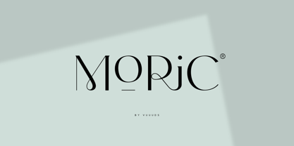 Moric Font Poster 1